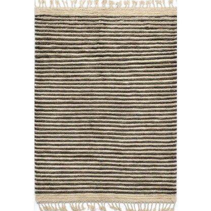 Teppich Troy aus gewebter Wolle 6X9