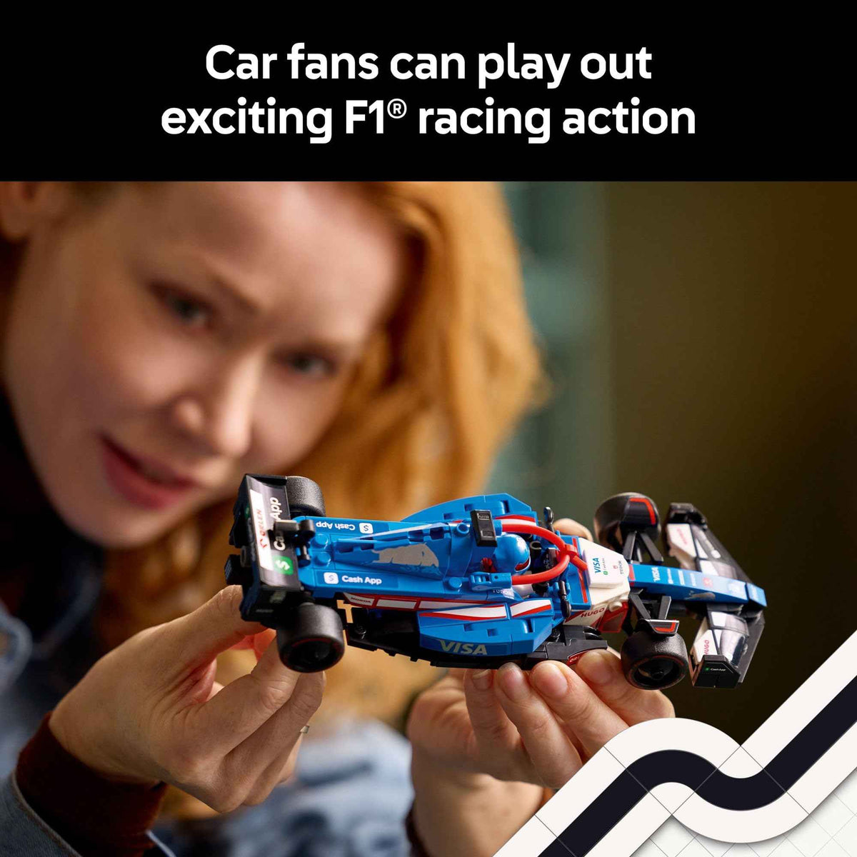 LEGO Speed Champions Visa Cash App RB VCARB 01 F1 Race Car Model Kits - Building Sets for Adults, Ages 18+ W/Realistic Features - F1 DIY Crafts for Display - Gift Ideas for F1 Fans - 77246 🍁 All In One Marketplace Canada