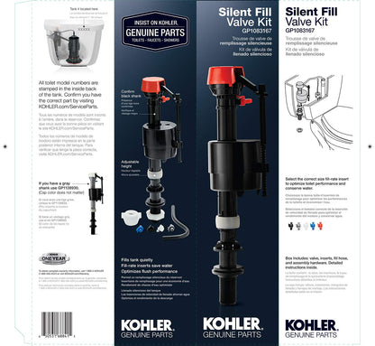 Kohler GP1083167 Fill Valve for all Class 5 🍁 All In One Marketplace Canada