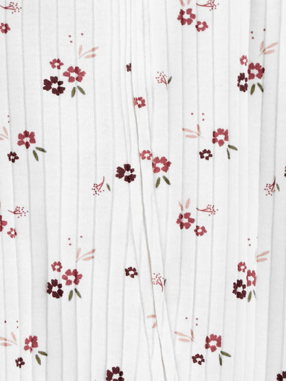 Simple Joys by Carter's Unisex Baby 2-Pack 2-Way Zip Textured Sleep and Play, Light Burgundy/Pink Floral, 0-3 Months 🍁 All In One Marketplace Canada