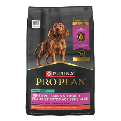 Purina Pro Plan Dry Puppy Food, Development Sensitive Skin & Stomach Salmon & Rice - 10.9 kg Bag (1 Pack) 🍁 All In One Marketplace Canada