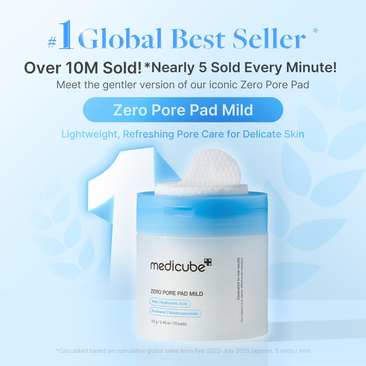 medicube Zero Pore Mild Pad 70 pads 🍁 All In One Marketplace Canada