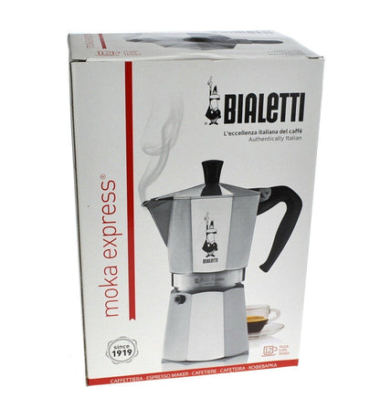 BIALETTI - Moka Express: Iconic Stovetop Espresso Maker, Makes Real Italian Coffee, Moka Pot 12 Cups (22 Oz - 670 Ml), Aluminium, Silver 🍁 All In One Marketplace Canada