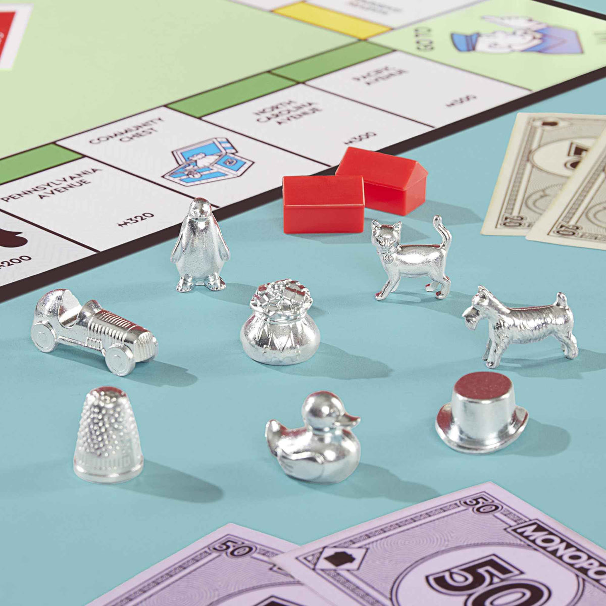 Monopoly Board Game | Classic Game with Storage Tray and Larger Tokens | Ages 8+ | 2 to 6 Players | Family Games for Kids and Adults | Kids Gifts (English & French) 🍁 All In One Marketplace Canada