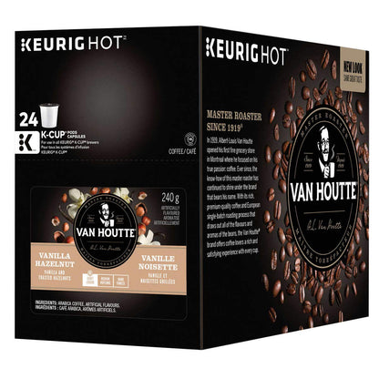 Van Houtte Coffees Vanilla Hazelnut K-Cup Portion Pack for Keurig Brewers 96-Count 🍁 All In One Marketplace Canada