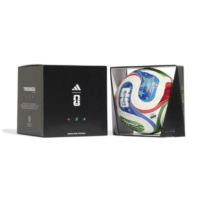 Adidas Unisex-Adult World Cup Pro Soccer Ball, White/Solar Blue/Red/Flash Lime, 5 🍁 All In One Marketplace Canada