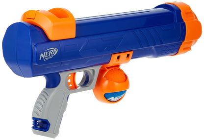 Nerf Dog Tennis Ball Blaster Dog Toy with 1 Ball, 16 in, Blue/Orange 🍁 All In One Marketplace Canada