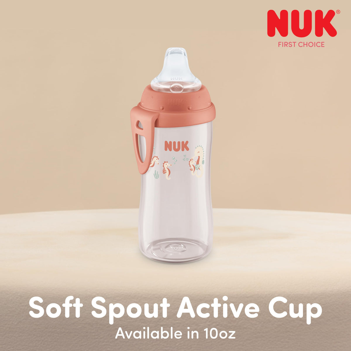 NUK Active Sippy Cup, Disney's Cars, Lightning McQueen, 10 oz (300 mL), 2 Pack, BPA-Free, Spill-Proof, Transition Cup 🍁 All In One Marketplace Canada