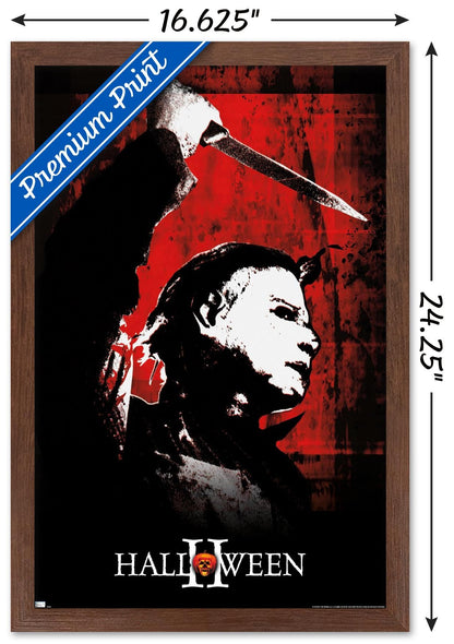 Halloween II - Red Wall Poster