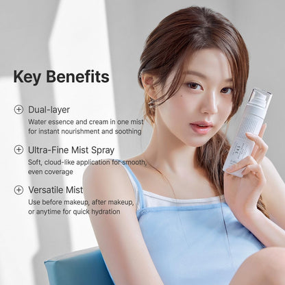 Dr.Althea 345 Relief Cream Mist | Hydrating Facial Mist with Rice Extract | Soothing Care for Sensitive Skin | Vegan Korean Skincare, 100ml 🍁 All In One Marketplace Canada