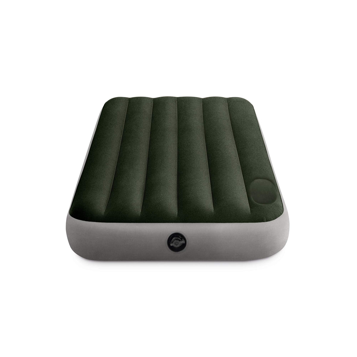 INTEX 64761E Dura-Beam Standard Downy Air Mattress: Fiber-Tech – Twin Size – Built-in Foot Pump – 10in Bed Height – 300lb Weight Capacity 🍁 All In One Marketplace Canada