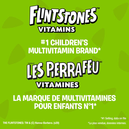 FLINTSTONES Complete Kids Multivitamin Gummies - Multivitamins for Kids, Kids Multivitamin Gummy Helps Maintain Good Health, Free of Artificial Sweeteners, Free of Aspartame, Free of Synthetic FD&C Dyes, 180 Gummies 🍁 All In One Marketplace Canada