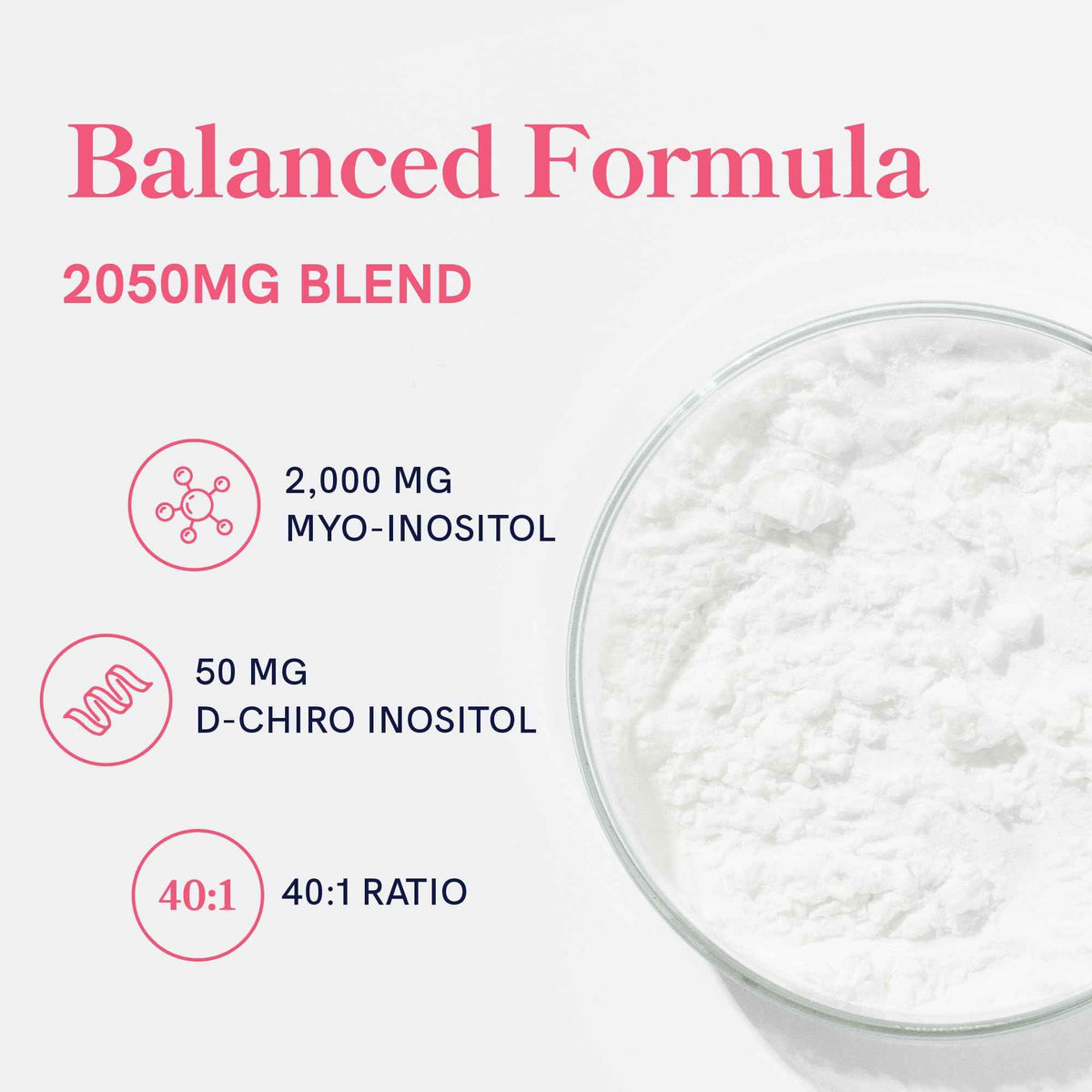 Inositol | Hormone Balance for Women | Myo-Inositol & D-Chiro | Ideal 40:1 Ratio | Myoinositol 2000mg, D Chiro 50mg | Regulate Menstrual Cycle & Support Ovarian Health | 120 Ct (1 Month Supply) 🍁 All In One Marketplace Canada