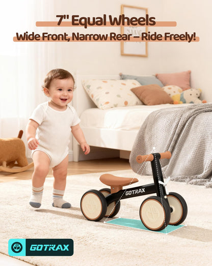 Gotrax Baby Balance Bike, 7" Silent Wheels, First Gift for Toddlers 1-2 🍁 All In One Marketplace Canada