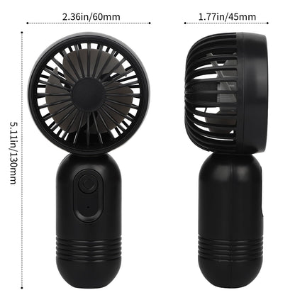 Ackdine Mini Portable Fan - Handheld Fan, 3 Pack USB Rechargeable Personal Fan, Battery Operated Lightweight Small Makeup/Pocket Fan with 3 Speeds For Stylish Girl Boys Women Men Office Outdoor Travel 🍁 All In One Marketplace Canada