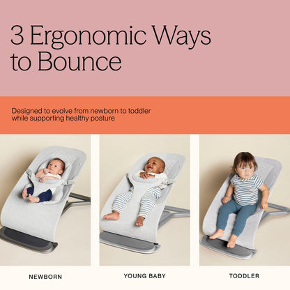Ergobaby Evolve 3-in-1 Bouncer Seat for Babies and Toddlers 5.5-25 lbs 🍁 All In One Marketplace Canada