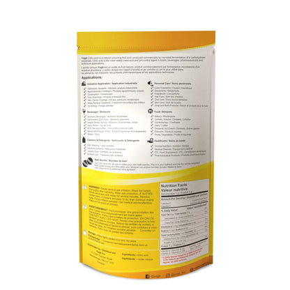 Yogti [Canadian Brand] Citric Acid Powder, Food Grade, 100% pure, Organic, Non-GMO (10lb) 🍁 All In One Marketplace Canada