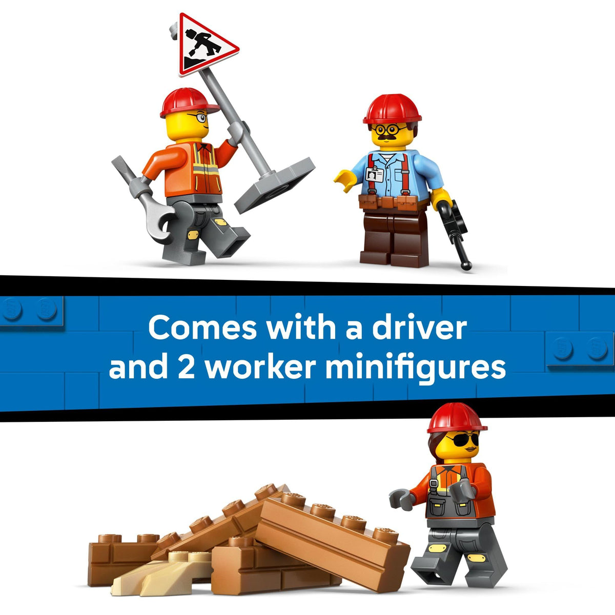 LEGO City Yellow Bulldozer Construction Site Building Toy for Kids, Ages 8+ - Pretend Play Set & Construction-Themed Building Blocks W/Toy Bulldozer Idea for Boys & Girls - 60466 🍁 All In One Marketplace Canada