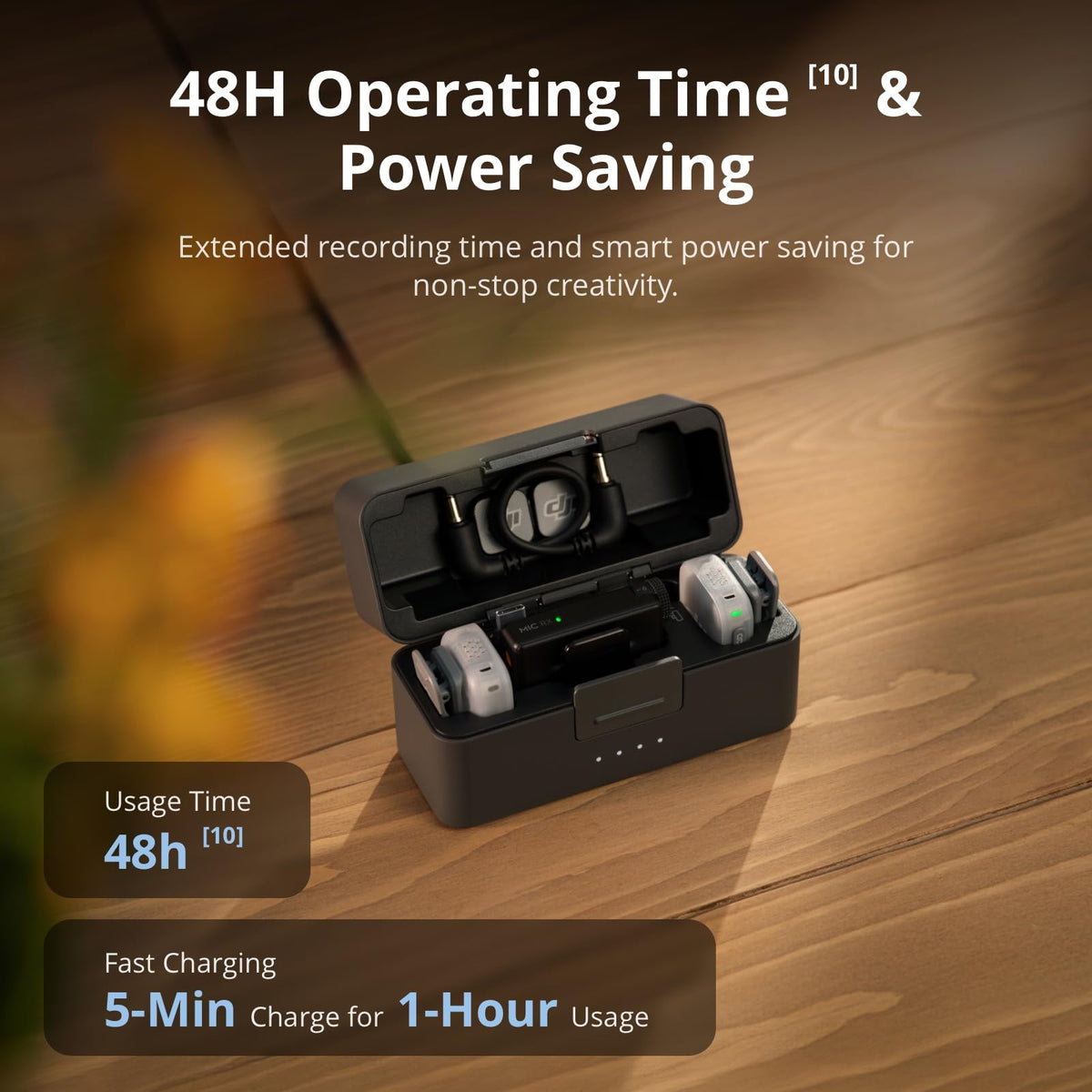 DJI Mic Mini 2 (2 TX + 1 Mobile RX + Charging Case), Lavalier Wireless Vlogging Mic for iPhone/Android/Camera, Bluetooth Microphone, Plug-and-Play, 90h Battery, Streaming, Noise Cancelling 🍁 All In One Marketplace Canada