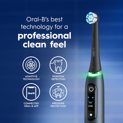 Oral-B iO Series 9 Electric Toothbrush with 4 Oral-B Replacement Brush Heads, Rose Quartz 🍁 All In One Marketplace Canada