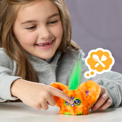 Furby Furblets 2 Pack of Fall Edition Mini Friends Trick-Ee & Boo-Kin, Electronic Halloween Plush Toys for Girls & Boys 6+, Multicolor (Amazon Exclusive)