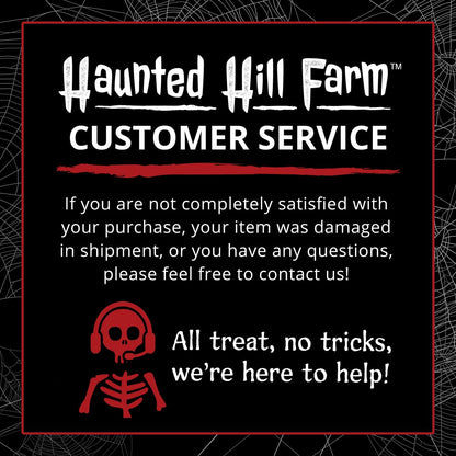 Haunted Hill Farm 55-in. Smalls The Animated Swinging Clown, Indoor or Covered Outdoor Halloween Decoration, Battery Operated, Festive Holiday Decor