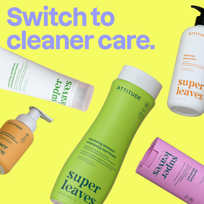 ATTITUDE Body Wash, EWG Verified Shower Gel, Dermatologically Tested, Plant and Mineral-Based, Vegan Personal Care Products, Orange Blossom & Eucalyptus, Bulk Refill, 2 Liters 🍁 All In One Marketplace Canada