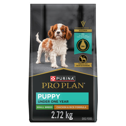 Purina Pro Plan Small Breed Dry Puppy Food, Chicken & Rice - 2.72 kg Bag 🍁 All In One Marketplace Canada