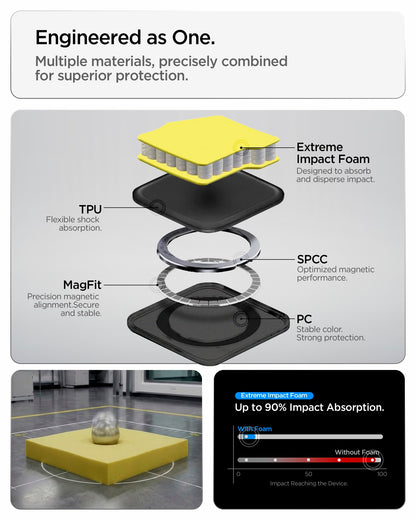 Spigen Case for Galaxy S26 Ultra Case, Full Camera Protection, Built-in Magnetic Ring, Drop Protection, Tough Armor MagFit Designed for Samsung Galaxy S26 Ultra - Black 🍁 All In One Marketplace Canada