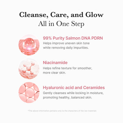 medicube PDRN Marshmallow Whip Cleanser | Face Wash, Cleansing Foam for Pore Care & Uneven Skin Tone | Gentle Daily Deep Cleansing | Hydrating and Nourishing Facial Cleanser | Korean Skincare 🍁 All In One Marketplace Canada