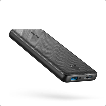 Anker Power Bank(PowerCore 10K),Compact Travel-Ready 10,000mAh Battery Pack with PowerIQ Charging Technology,5V/3A High-Speed Charging for iPhone,iPad,and More (USB-C Input and Output（Black），1pack) 🍁 All In One Marketplace Canada