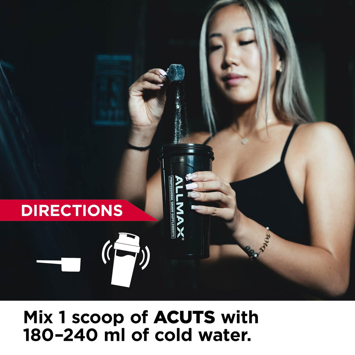ALLMAX ACUTS Amino Energy Powder with Amino Acids Supplement, Grape, 36 Servings, Caffeine, Green Coffee Extract, 2000 mg Taurine, L-Carnitine, Sugar Free, Gluten & Dye Free, Amino Acid Drink 🍁 All In One Marketplace Canada