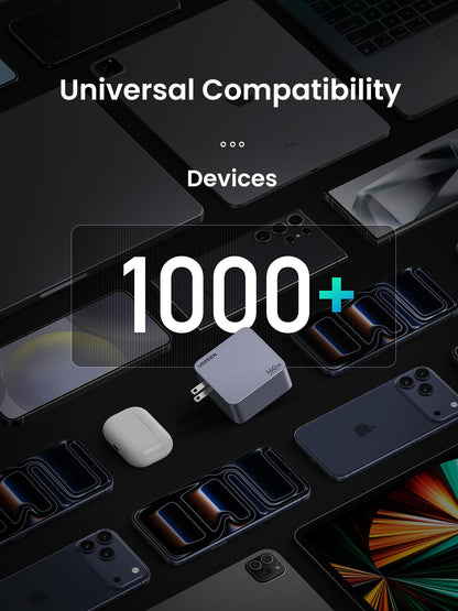 UGREEN Nexode Pro 160W USB C Charger, 4-Port PD3.1 140W GaN Charger Block Compact PPS Fast Charger for MacBook Pro M4, Pixelbook, XPS, iPad, iPhone 17 Pro Max, Galaxy S26 S25, Pixel 10, Steam Deck 🍁 All In One Marketplace Canada