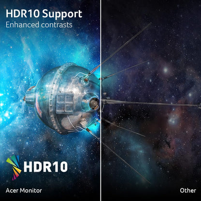 Acer Nitro 27 Inch WQHD 2560 x 1440 IPS Gaming Monitor | AMD FreeSync | Up to 180Hz Refresh | Up to 0.5ms | DCI-P3 95% | HDR 10 Support | One Display Port 1.2 & Two HDMI 2.0 | KG271U N3bmiipx 🍁 All In One Marketplace Canada