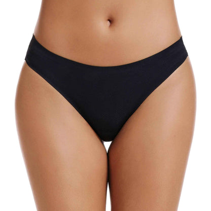 VOENXE Seamless Women Underwear Thongs,No Show Ladies Panties,Breathable Active Sports Thong,Invisible Workout Undies 5 Pack 🍁 All In One Marketplace Canada