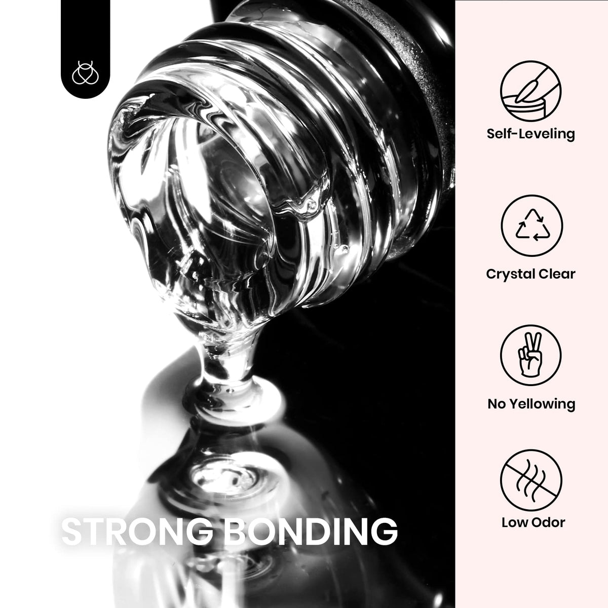 beetles Gel Polish 2Pcs 15ml Nail Glue Kit for Acrylic Nails, 5 in 1 Super Strong Brush in Nail Gel Glue for False Nails Tips and Gel Nail Polish Led Lamp Required 🍁 All In One Marketplace Canada