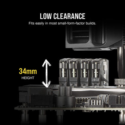 CORSAIR Vengeance LPX DDR4 RAM 32GB (2x16GB) Up to 3200MHz CL16-20-20-38 1.35V Intel XMP AMD EXPO Computer Memory – Black (CMK32GX4M2E3200C16) 🍁 All In One Marketplace Canada