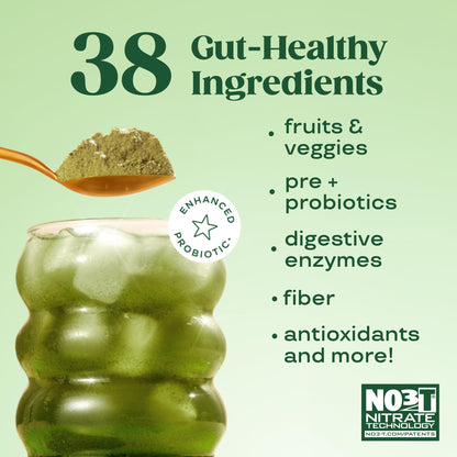 Bloom Nutrition Superfood Greens Powder, Digestive Enzymes with Probiotics and Prebiotics, Gut Health, Bloating Relief for Women, Chlorella, Green Juice Mix with Beet Root Powder, 25 SVG, Mango 🍁 All In One Marketplace Canada