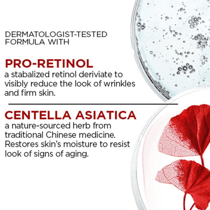 L’Oréal Paris Pro-Retinol + Centella Asiatica Night Cream, Moisturizer for Face, Revitalift, Fights look of wrinkles, Firms Skin, Resist look of Signs of Aging, Skincare - 50 ml 🍁 All In One Marketplace Canada