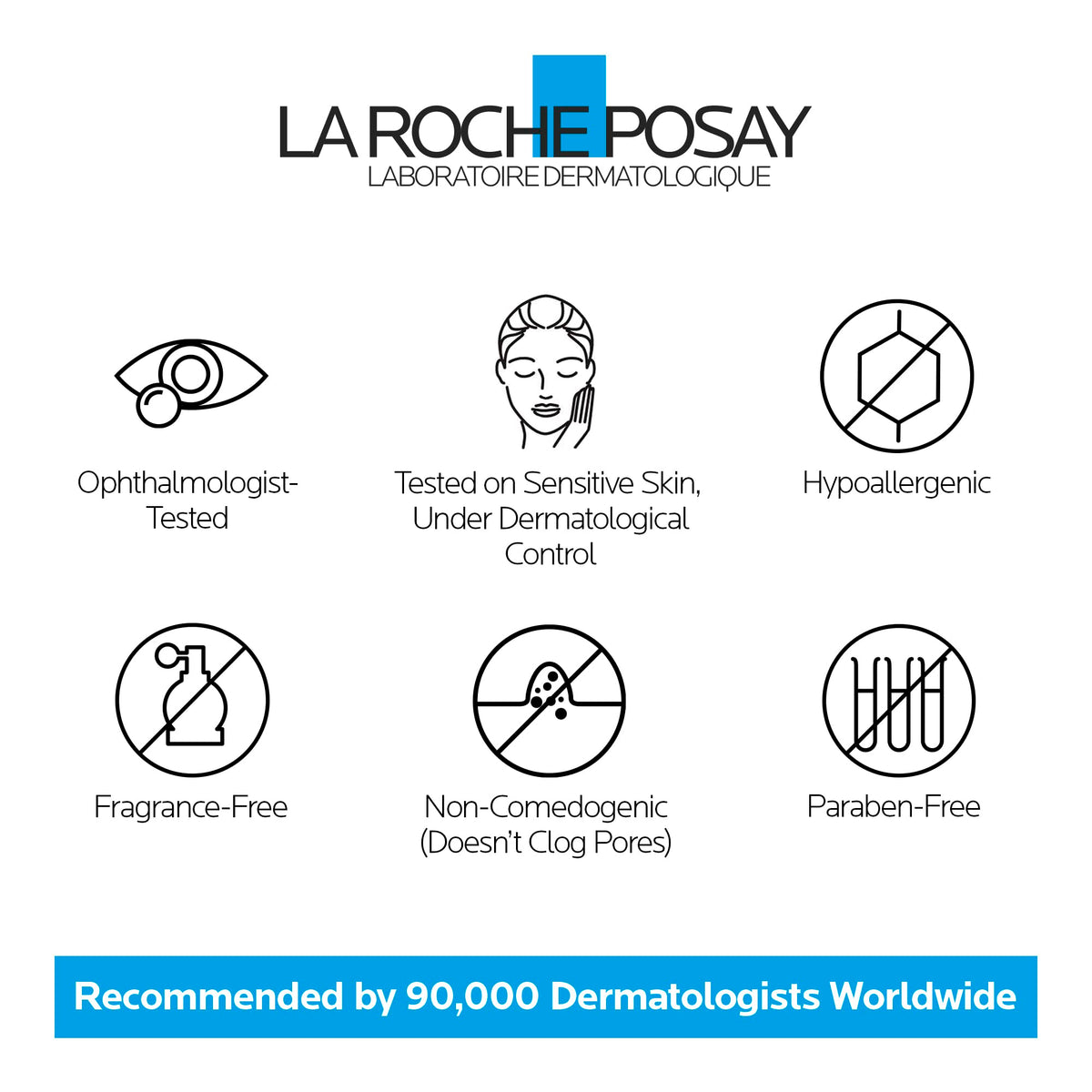 La Roche-Posay Eye Cream for Sensitive Skin, Toleriane Dermallergo Eye Cream, Intense Soothing Care with Shea Butter and Glycerin, Allergy Tested & Fragrance Free, 20ml 🍁 All In One Marketplace Canada