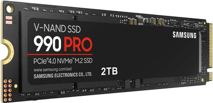 SAMSUNG 990 PRO SSD 2TB PCIe Gen4 NVMe M.2 Internal Solid State Hard Drive, Upto 7,450MB/s, Fast Speed for Gaming Heat Control, Direct Storage and Memory Expansion, MZ-V9P2T0B/AM [Canada Version] 🍁 All In One Marketplace Canada