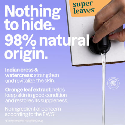 ATTITUDE Body Wash, EWG Verified Shower Gel, Dermatologically Tested, Plant and Mineral-Based, Vegan Personal Care Products, Orange Blossom & Eucalyptus, Bulk Refill, 2 Liters 🍁 All In One Marketplace Canada