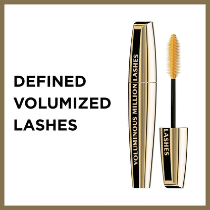 L’Oréal Paris Voluminous Million Lashes Mascara, Blackest Black, 0.3 Fluid Ounce 🍁 All In One Marketplace Canada