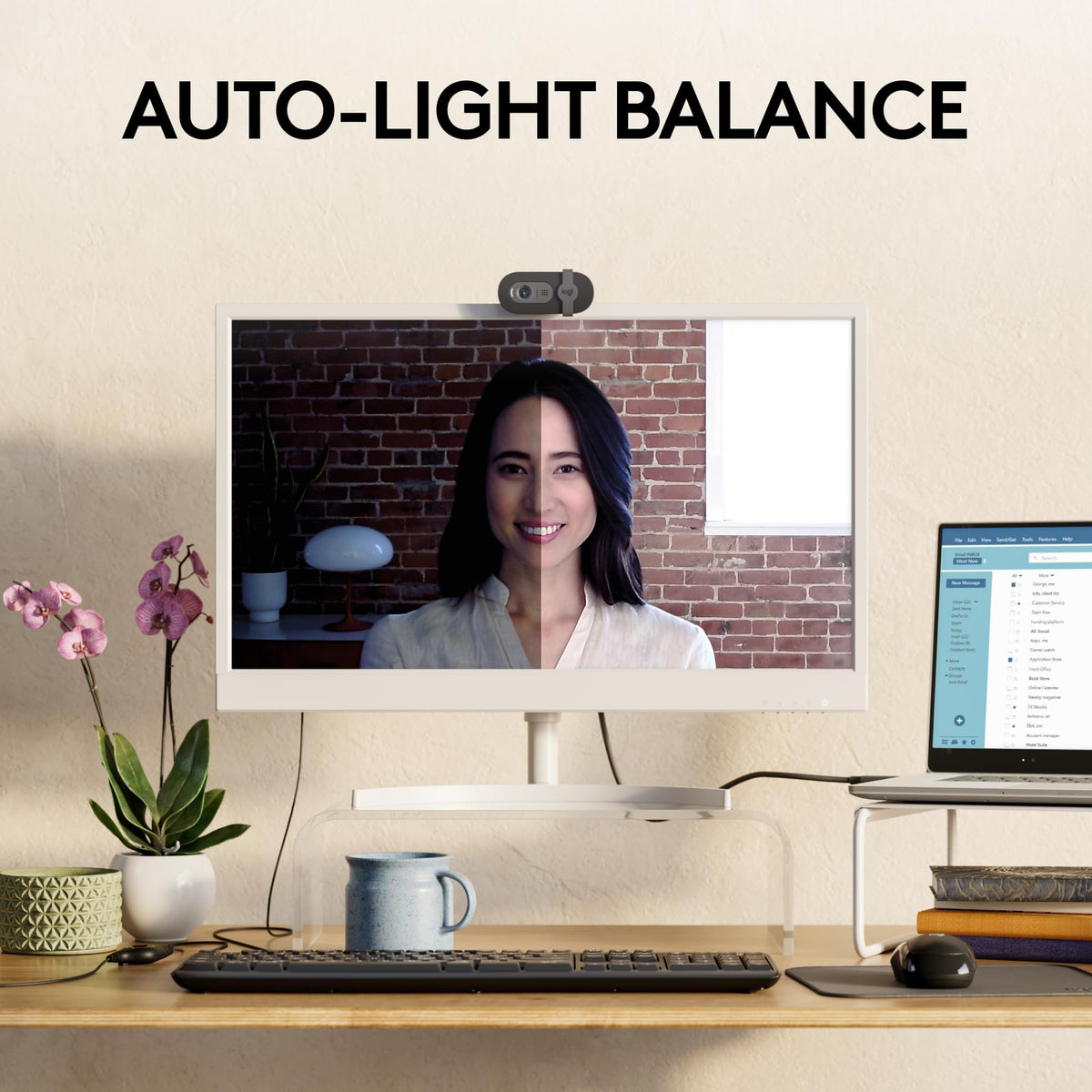 Logitech Brio 101 Full HD 1080p Webcam for Meetings, Streaming, Desktop, Laptop, PC - Built-in Mic, Shutter, Works with Zoom, Microsoft Teams, Nintendo Switch 2’s New GameChat Mode, USB-A,-Black 🍁 All In One Marketplace Canada