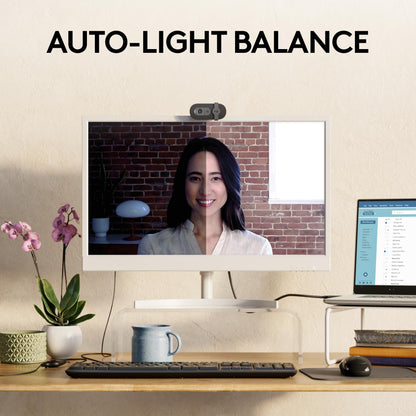 Logitech Brio 101 Full HD 1080p Webcam for Meetings, Streaming, Desktop, Laptop, PC - Built-in Mic, Shutter, Works with Zoom, Microsoft Teams, Nintendo Switch 2’s New GameChat Mode, USB-A,-Black 🍁 All In One Marketplace Canada