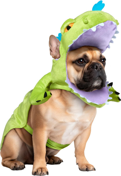 Rubies Nickelodeon Rugrats Reptar Pet Costume, Small for Themed Parties and Halloween, As Shown, Small (Pack of 1)