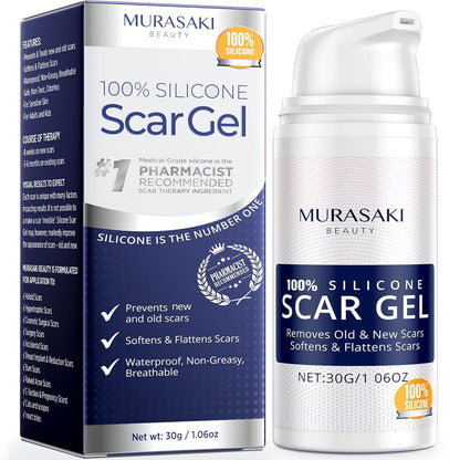 100% Silicone Scar Gel Scar Cream - Advanced Scar Gel for Old and New Scars 🍁 All In One Marketplace Canada