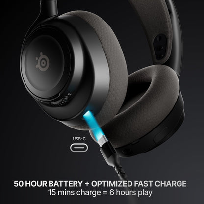 SteelSeries Arctis Nova 7X Wireless Gen 2 Gaming Headset - Real-Time App Control, 50+ HR Play, Neodymium Drivers, Mix 2.4GHz/Bluetooth, Xbox, PC, PS5/PS4, Switch 1/2, Mobile - Black 🍁 All In One Marketplace Canada