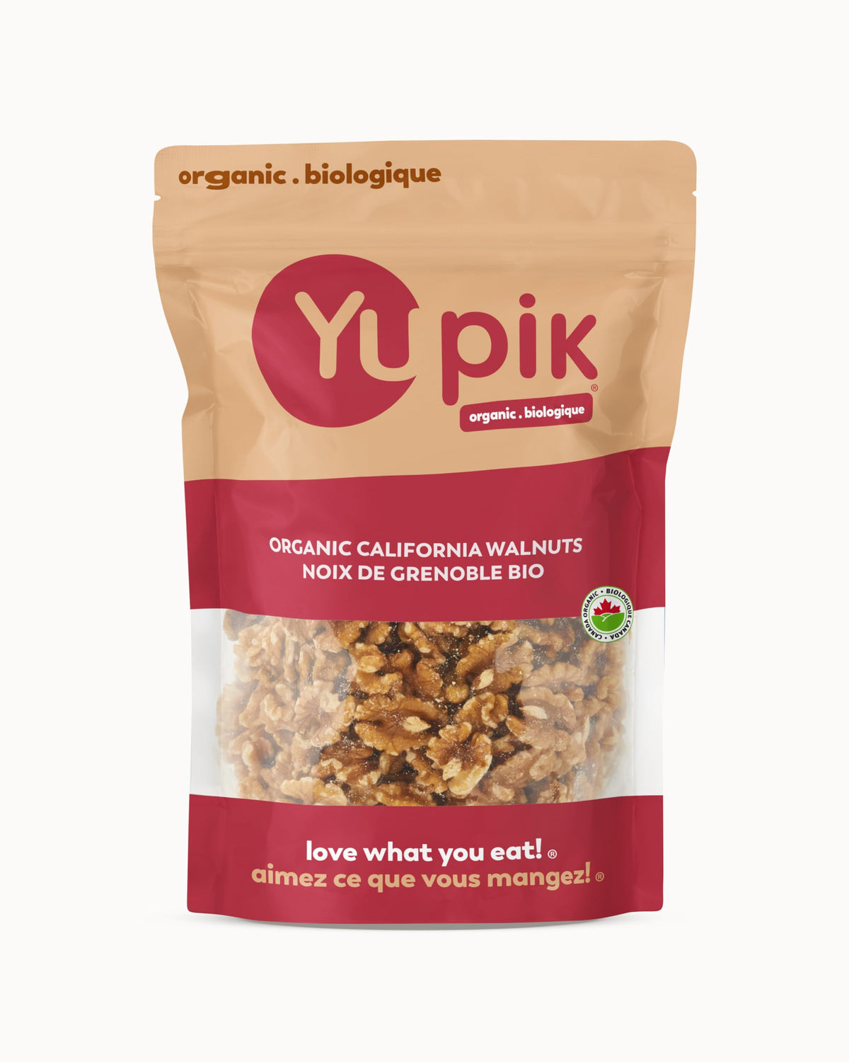 Yupik Organic Raw Walnuts, Halves, 1 kg, Kosher, Gluten-Free, Non-GMO, Vegan, Half Nuts, Unsalted, Unroasted, Source of Omegas, Healthy Snacks, Ideal for Baking & Cooking 🍁 All In One Marketplace Canada
