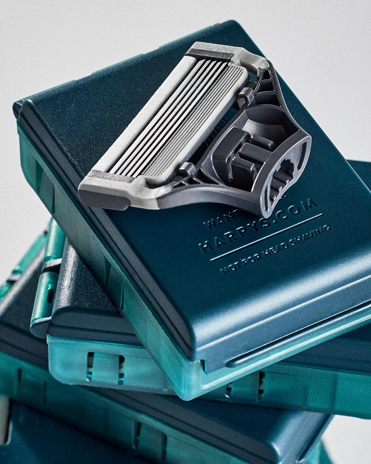 Harry's Original Blades - Men's Razor Refill Pack for Smooth Shaving - Razor Head Replacement - Five Sharp Blades - Flexible Hinge - Moisture Strip - Precision Trimmer - 14 count 🍁 All In One Marketplace Canada